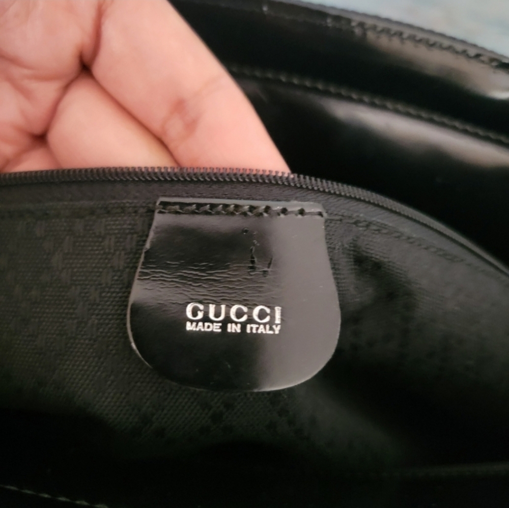 SALE🎉 Authentic Gucci Bamboo Tote Shoulder Bag with Strap - Picture 13 of 15